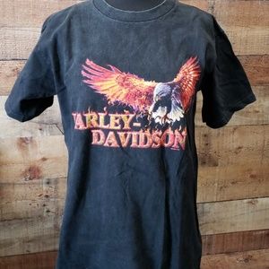 Medium Black Harley Davidson tee shirt